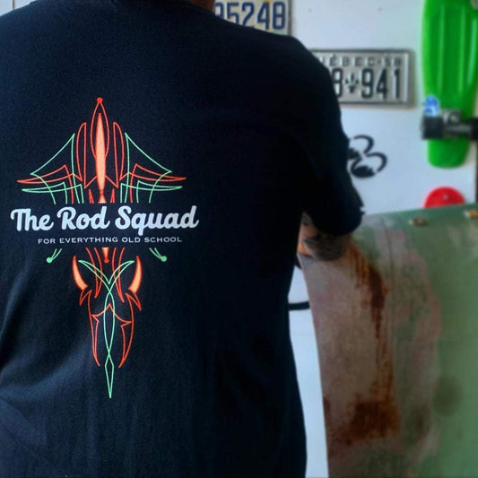 THE ROD SQUAD - Pinstripe For Everything Old School T-Shirt