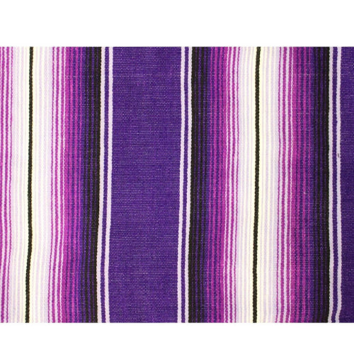 THE ROD SQUAD - Mexican Sarape Blanket X-Large - Purple Two Tone for Hotrod & Classic Cars