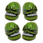 Green Skull Universal Tyre Valve Caps TT8210