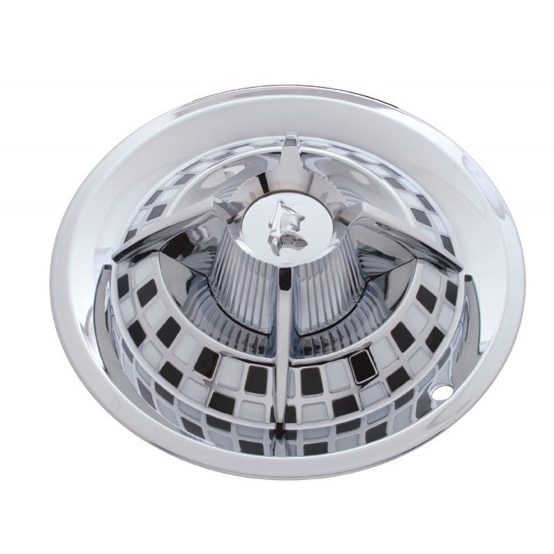 UPI Reproductions UPC5054W Chrome Spider Wheel Covers suit 15" Rims (Set of 4)