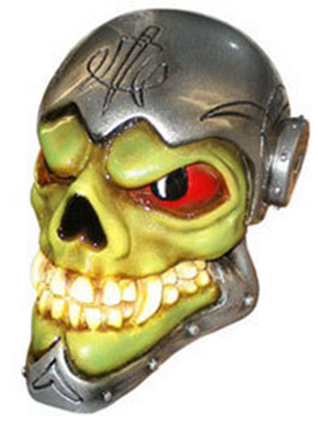 Vanchase VAN-023 Varken Skull Gear Knob Painted Resin Universal