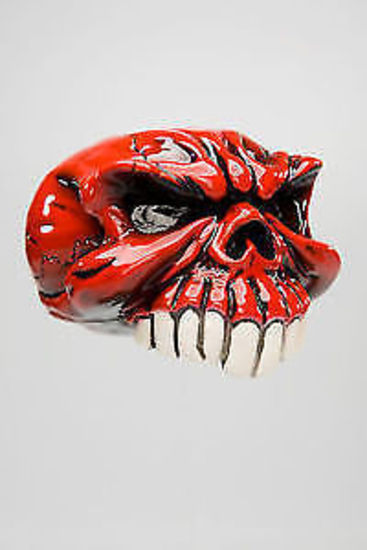 Vanchase VAN-GOMEZ Van Chase Gomez Gear Knob Painted Resin Universal Red