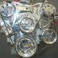 VIPS VIPSTT5 Turbo Trac Serpentine Kit A/C & P/S suit Chev Big Block V8