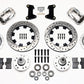 WILWOOD DYNALITE FRONT BRAKE KIT Ford XR-XF DRILLED POLISHED WB 140-11072-DP
