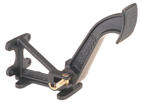 WILWOOD FLOOR MOUNT BRAKE PEDAL ASSEMBLY 6:1 RATIO DUAL MASTER CYL WB340-1285