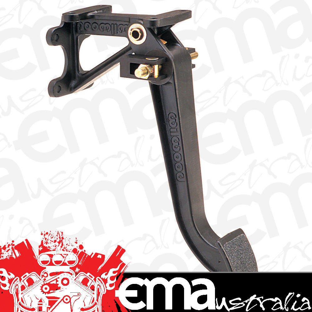 WILWOOD SWING MOUNT BRAKE PEDAL ASSEMBLY 7:1 RATIO DUAL MASTER CYL WB340-1287