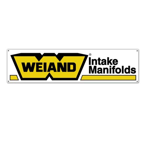 Weiand WM36-270 Wei36-270 Manifold Banner Measures 2 Ft X 8 Ft.