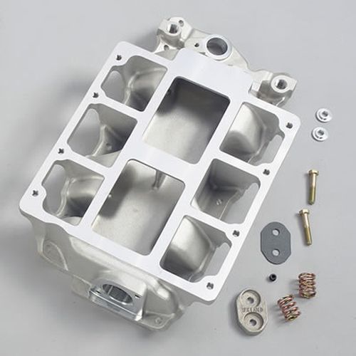 Weiand WM7136 Chev SB 6-71/8-71 Supercharger Intake Manifold Satin Finish