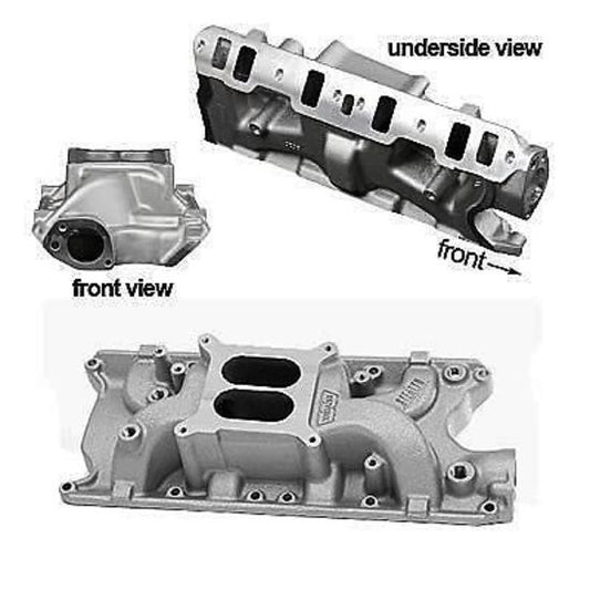 Weiand WM8020 8020 Ford Windsor SB 289-302 Stealth Intake Manifold