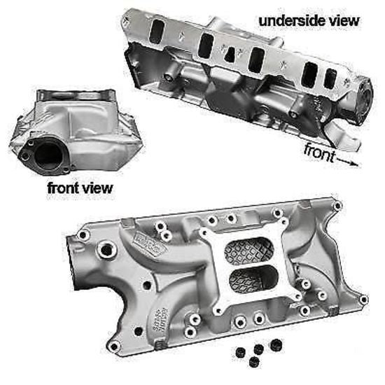 Weiand WM8124 Ford 289 - 302 Action Plus Intake Manifold 8124