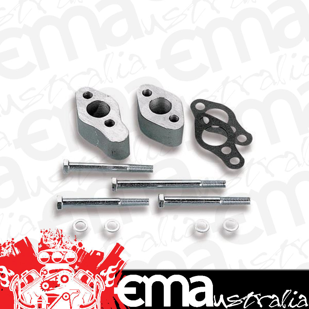 Weiand WM8207 Team G Alloy Water Pump Spacers Suit Chev SB 262-400 V8