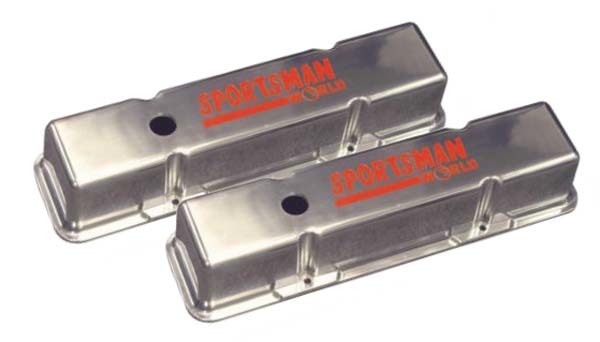 World Products WP070810 Sportsman Valve Cover Set Polished suit S/B Chev