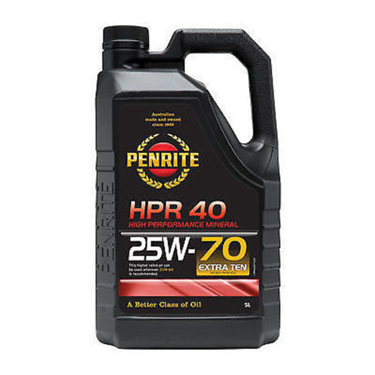 Penrite Oil Company XHPR40005 Penrite High Performance Engine Oil 25W70 5 Litre