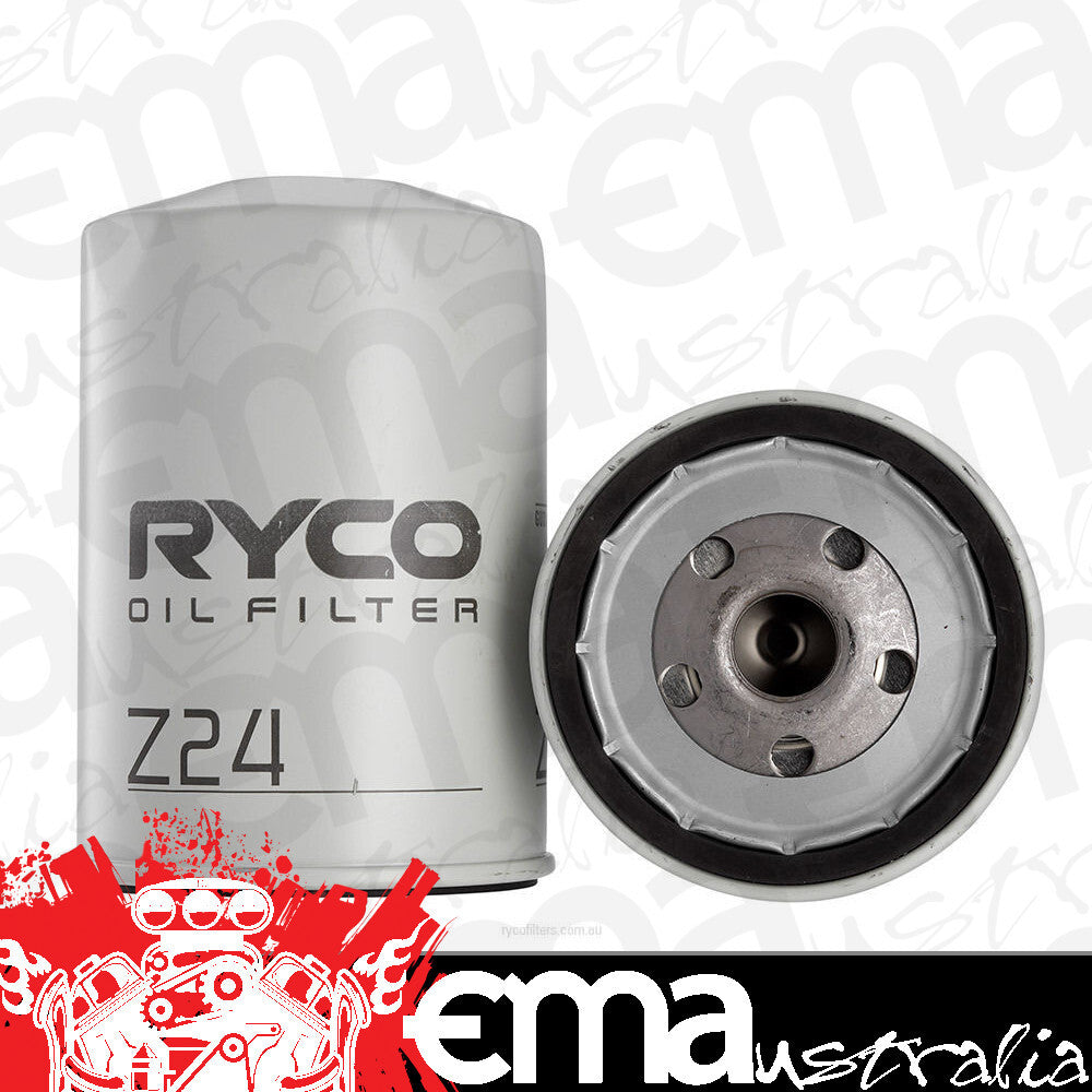 Ryco Z24 Replacement Spin-On Oil Filter suit Holden Chev V8