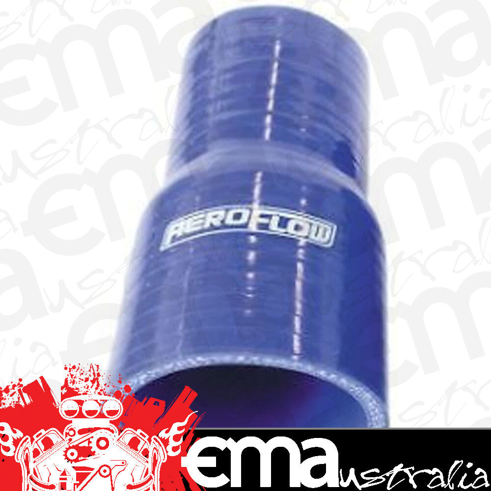 Aeroflow AF9001-112-100 Silicone Hose Reducer Str Bluei.D 1.125-1.00" 28-25.4mm Wall 4.5 x 127mm L 9001-112-100