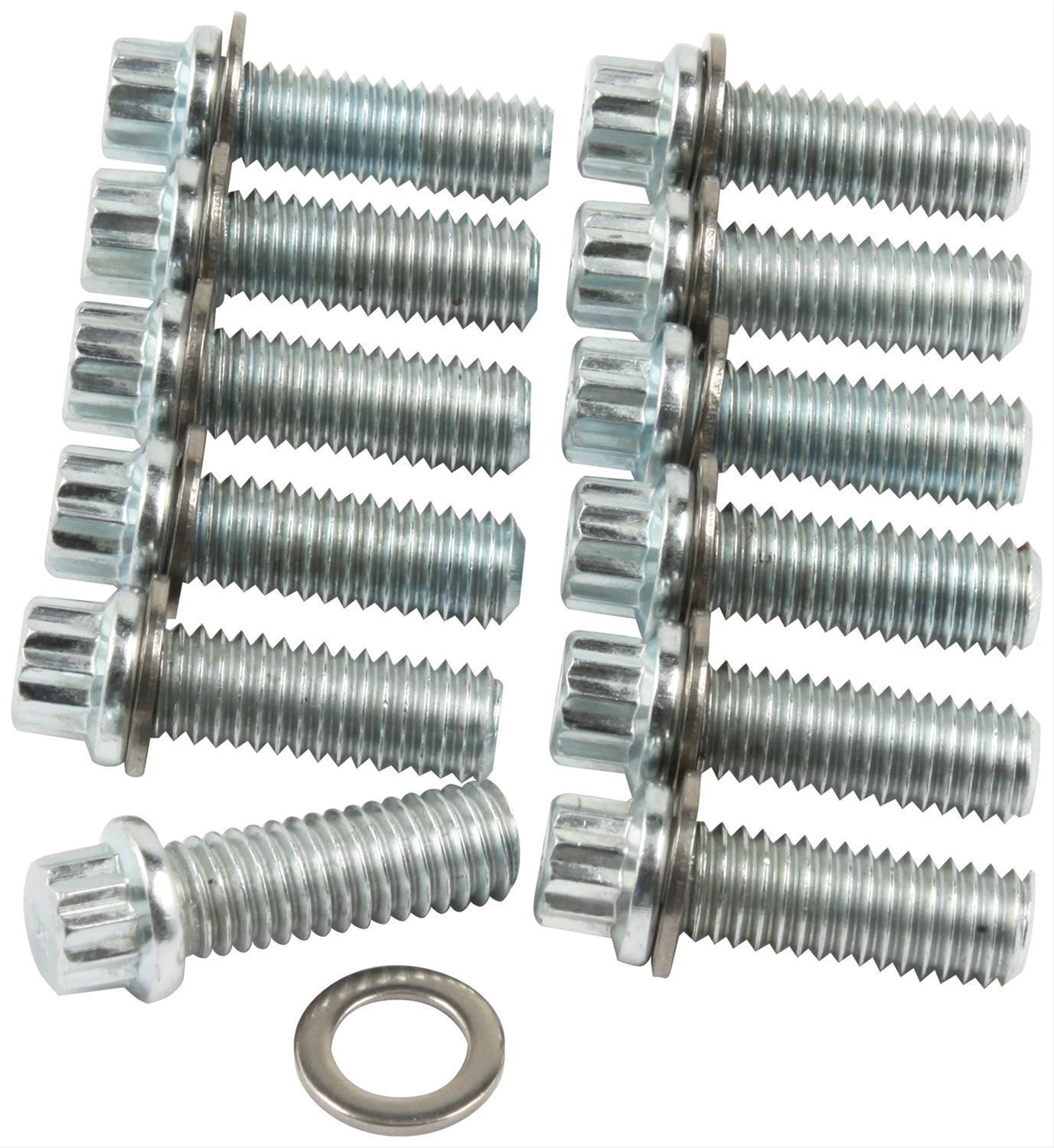 Allstar Performance ALL87010 Intake Bolt Kit SBC 12PT 12pk