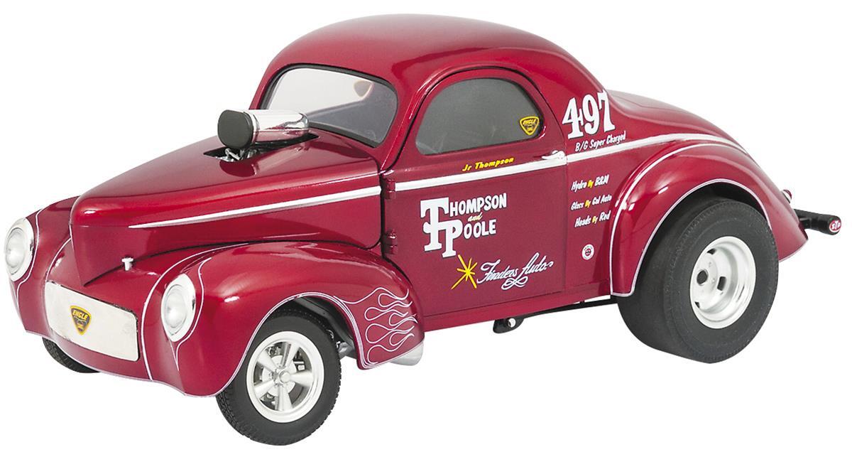 Acme Trading Company AMM-A1800909 Acme Thompson & Poole 1941 Willys Gasser Diecast Model