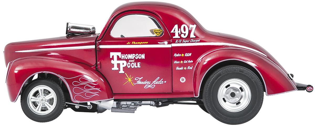 Acme Trading Company AMM-A1800909 Acme Thompson & Poole 1941 Willys Gasser Diecast Model