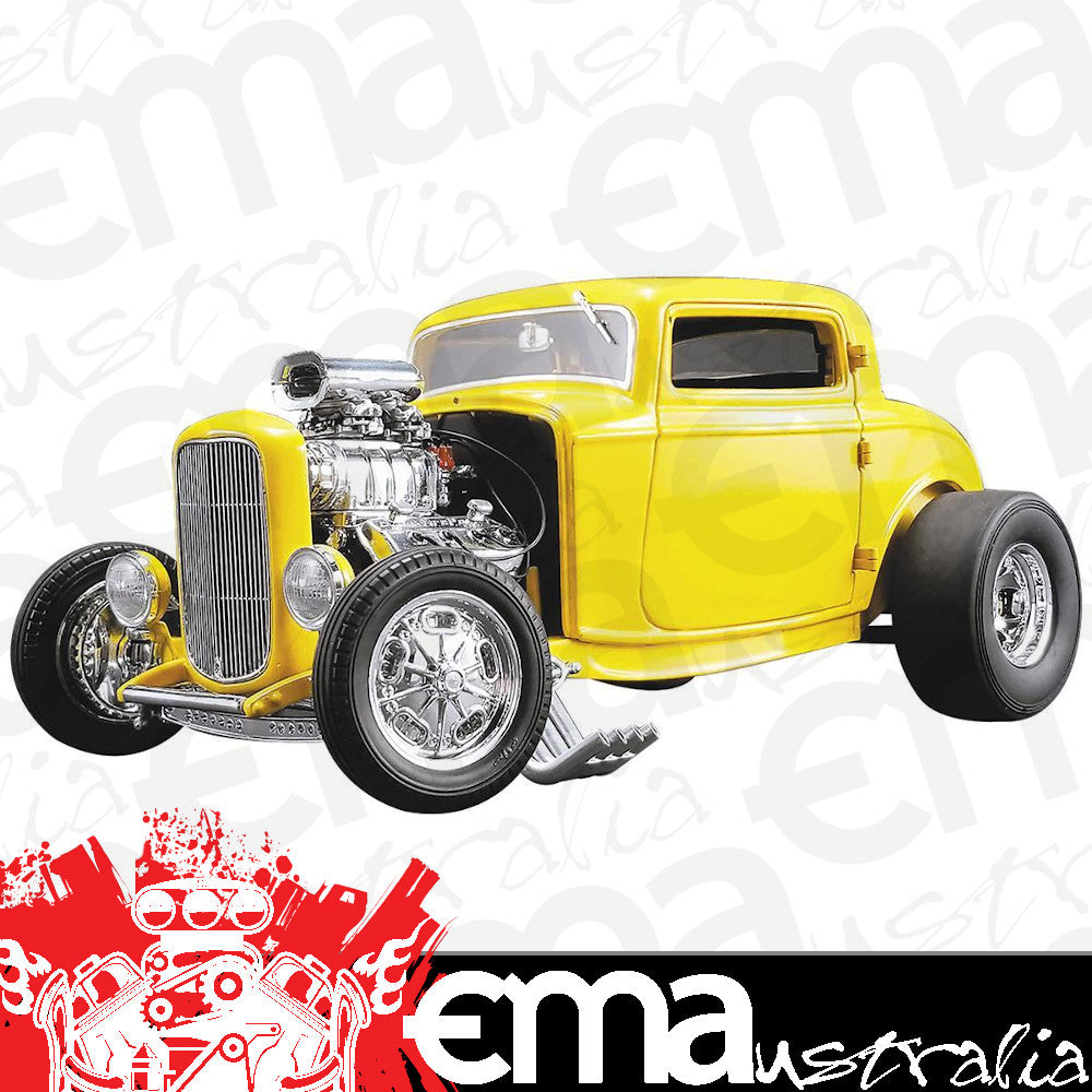 Acme Trading Company AMM-A1805015 Acme 1932 Ford Three-Window Coupe w/ Hemi Diecast Model 1:18 Scale