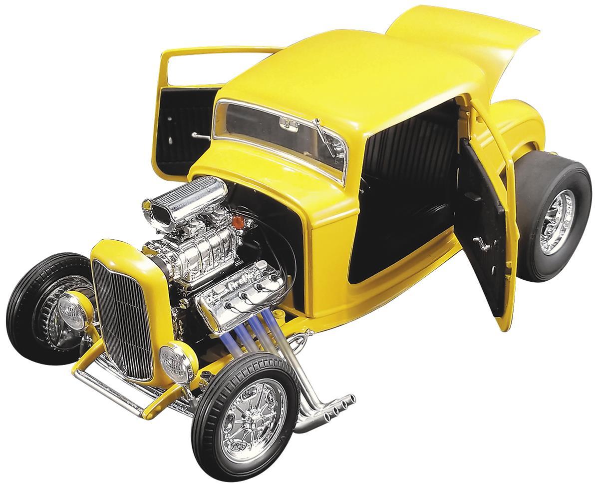 Acme Trading Company AMM-A1805015 Acme 1932 Ford Three-Window Coupe w/ Hemi Diecast Model 1:18 Scale