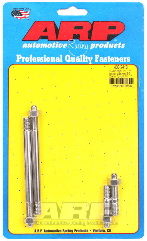 ARP Fasteners 400-2413 Carburettor Stud Kit for Quadra Jet