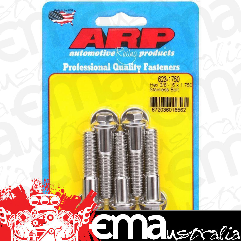 ARP 623-1750 3/8-16 X 1.750 Hex SS Bolts