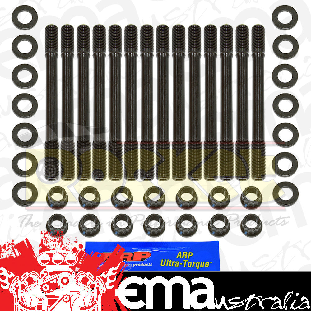 Head Stud Kit 12 PT Nut (suit Ford BA-FG 6cyl Turbo / Non Turbo 2002-On (8740 Chrome Moly)) (AR9993901)