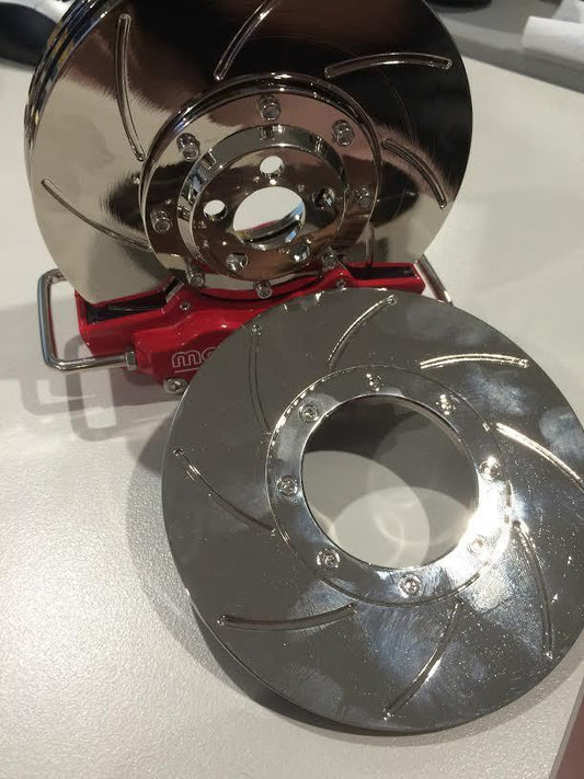 HotRod Hardware ASF-1213-RD Genuine - Brake Rotor Coaster Set - Bar Coasters -