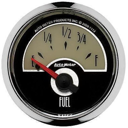 AutoMeter AU1113 Cruiser 2-1/16" Elec Gm Fuel Level Gauge 0-90 OHMS