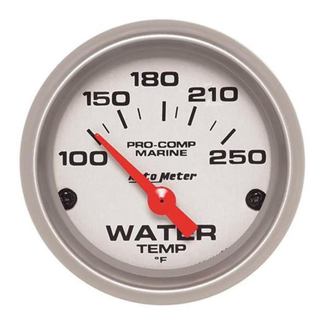 AutoMeter AU200762-33 Pro-Comp Marine Water Temperature 2-1/16" Analog Gauge