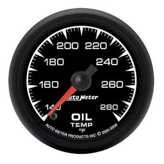 AutoMeter AU5956 ES 2-1/16" Elecal Oil Temperature Gauge 140-280????F