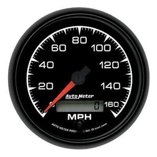 AutoMeter AU5988 ES 3-3/8" Elec In-Dash Speeometer 0-160 MPH