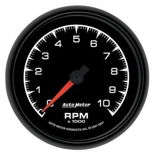 AutoMeter AU5997 ES 3-3/8" Elec In-Dash Tachometer 0-10000 RPM
