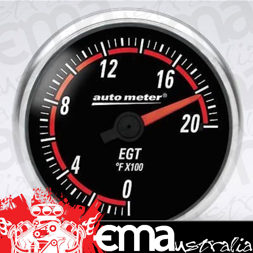 AutoMeter AU6445 Nexus 2-1/16" Elec Pyrometer Egt Gauge 0-2000????F