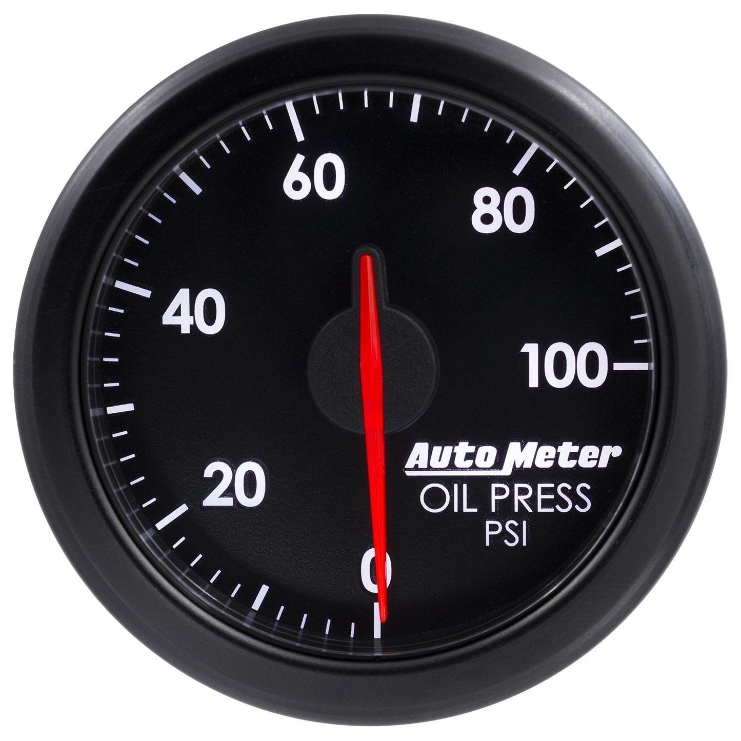 AutoMeter AU9152-T Airdrive 2-1/16" Elec Oil Pressure Gauge 0-100PSI Black