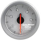 AutoMeter AU9198-UL Airdrive Tachometer 2-1/16" Silver Dial Full Sweep Elec 0-5 000 RPM