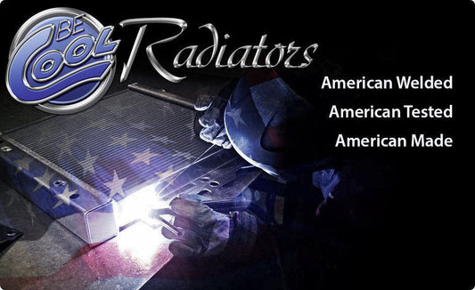 Be Cool BCP62801 Be Cool Aluminium Downflow Radiator Ford Xw-Xy Windsor V8 Auto Trans