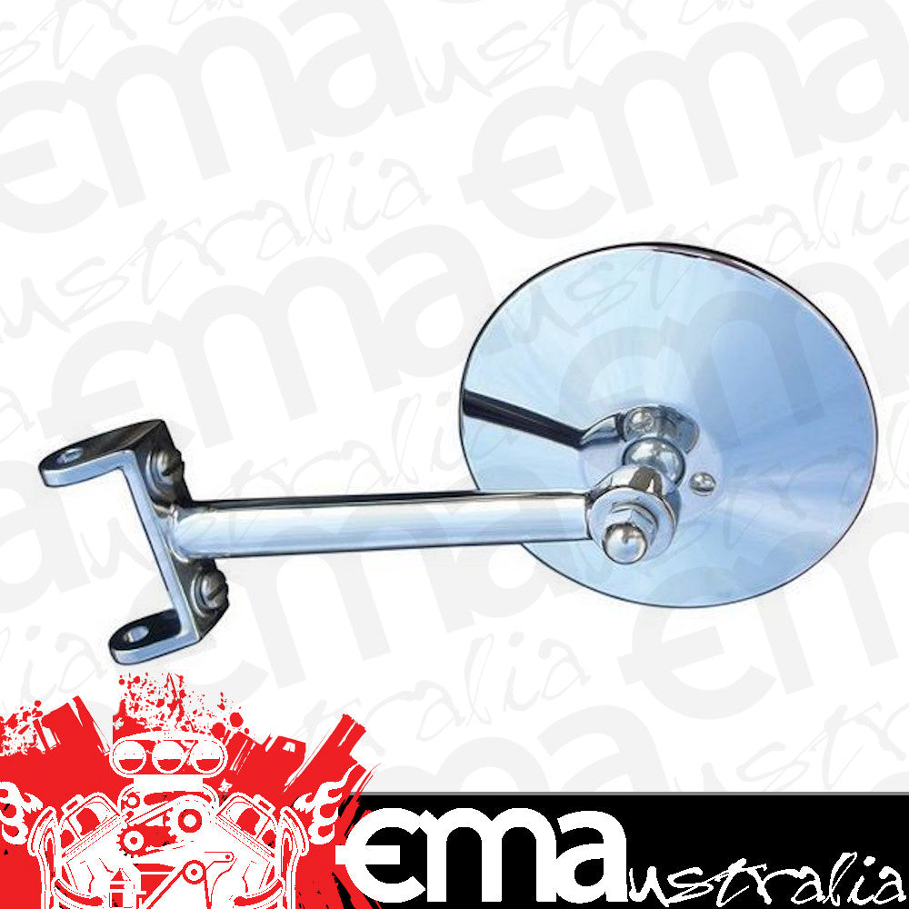 Bob Drake BD46-17741 4" Round Door Hinge Mirror suit 1932-34 Ford Pickup