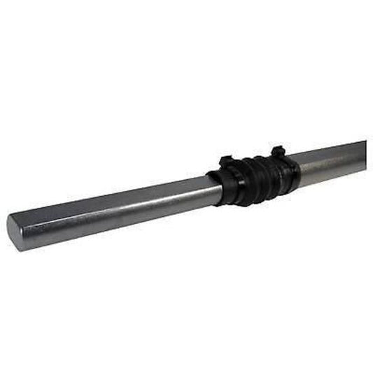 Borgeson BOR450024 Universal Telescopic Steering Shaft Steel 3/4"DD x 21"- 27" L