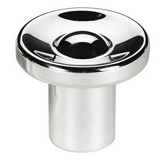 Billet Specialties BS26001 Dash Knob Vintage Style Polished Alloy 3/16" Bore