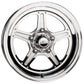 Billet Specialties BSRS037956552N Street Lite Wheel 17" X 9.5" - Polished 5 X 4.5" Bolt Circle With 5.25" Backspace