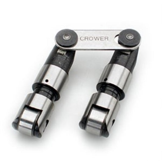 Crower C66293X937H-16 Severe-Duty Cutaway Solid Roller Lifters .937" Dia./.850" Bearing BB Chev w/ .150" Intake Offset & High Pressure Pin Oiling (set of 16) C662