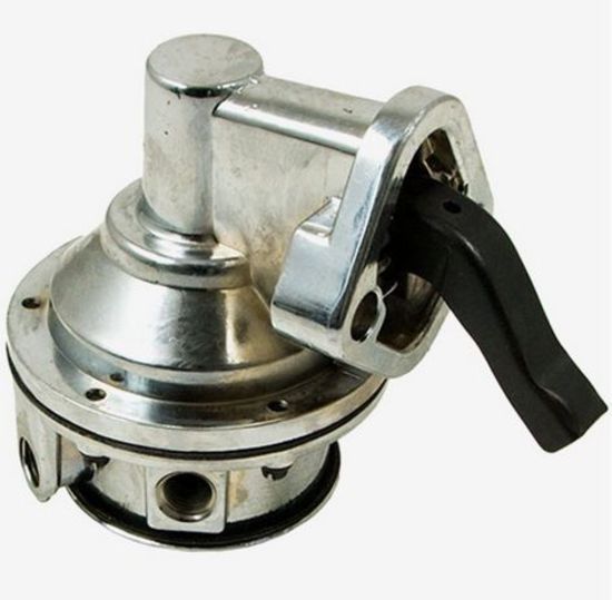 Cal Customs CAL4454 Cal Customs Mechanical Fuel Pump Chrome Suit Chev Bb 396-454 8Psi/80Gph