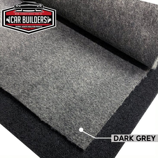 Car Builders Auto Carpet - Dark Grey 2m