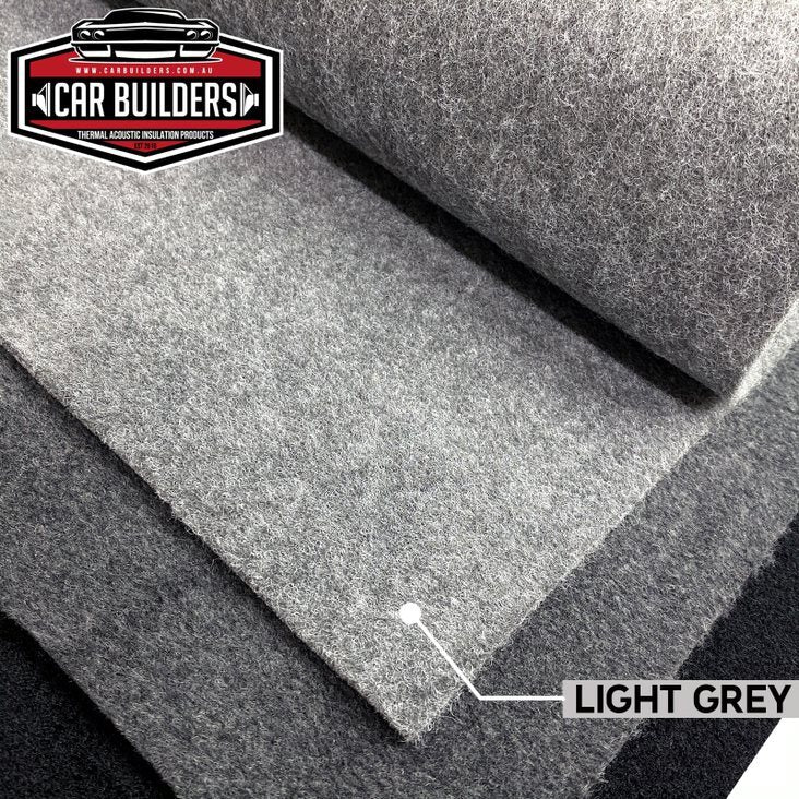 Car Builders Auto Carpet - Light Grey 1m