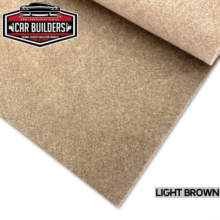 Car Builders Auto Carpet - Tan 1m