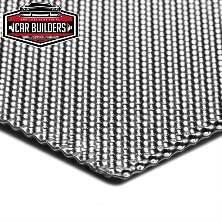 Car Builders Embossed Heat Shield 300mm x 500mm