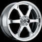 Center Line CE349-9758-512 Rpm 19" x 7.5" Wheel - Hi-Polish Mirror Finish 5x120mm Commodore Bolt Circle 42mm Offset
