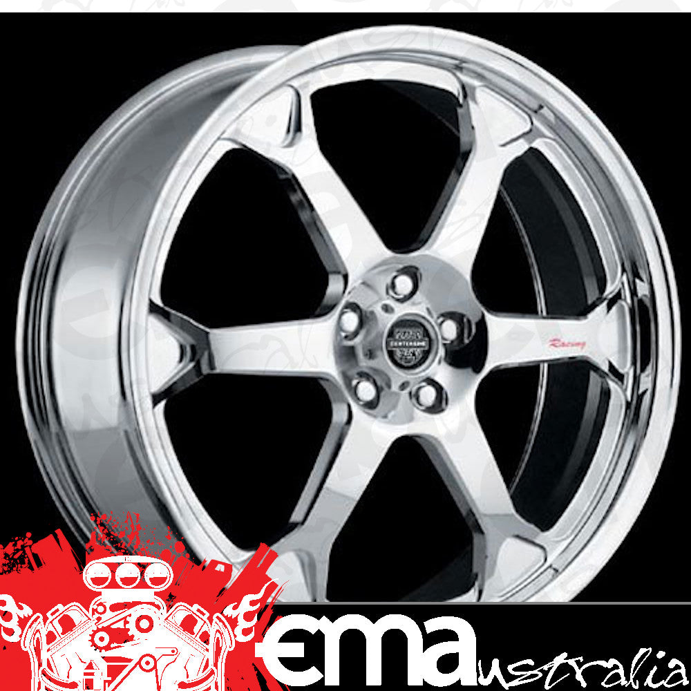 Center Line CE422-8708-539 Rpm Wheel 18" x 7" - Hi-Polish Mirror Finish 5x100mm Bolt Circle 42mm Offset