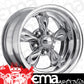 Center Line CE43-5127-547 Classic Rodder 15" x 12" Wheel - Hi Polish 5x4.75" Chev/Holden HQ Bolt Circle 5.5" Backspace